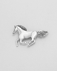 Brooch - Galloping Horse